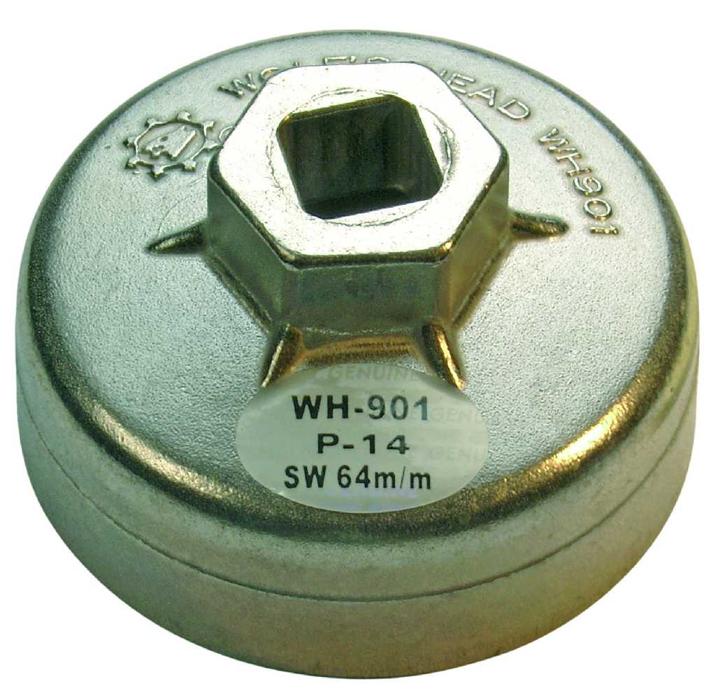 CAZOLETA  EXTRACTORA DE FILTRO DE ACEITE 1/2