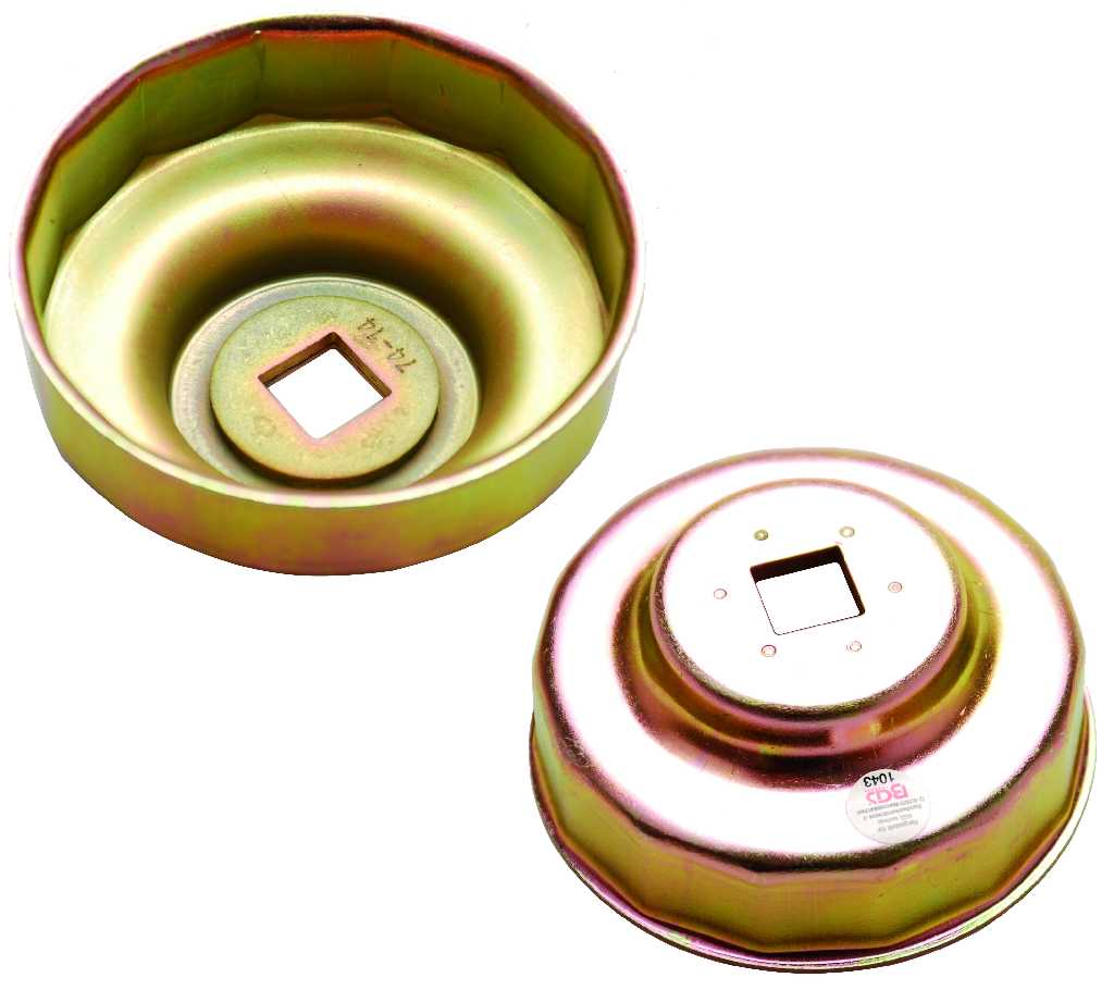 CAZOLETA EXTRACTORA DE FILTRO DE ACEITE 1/2