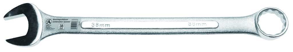 LLAVE COMBINADA EXTRALARGA XXL, 38 X 370 MM.