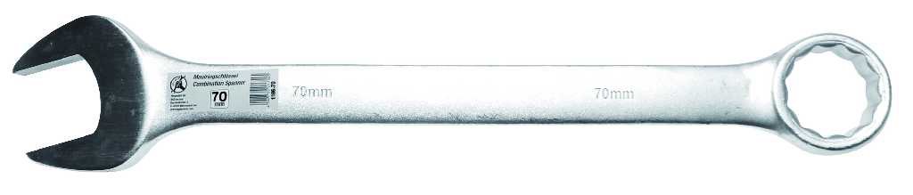 LLAVE COMBINADA EXTRALARGA, XXL 70 X 710 MM.