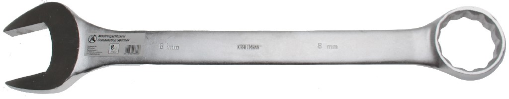 LLAVE COMBINADA EXTRALARGA XXL, 80 X 750 MM.