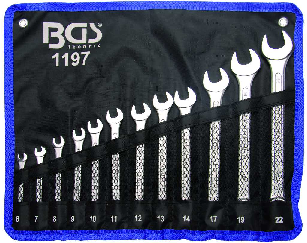 BOLSA 12 LLAVES COMBINADAS (6 - 22 MM)