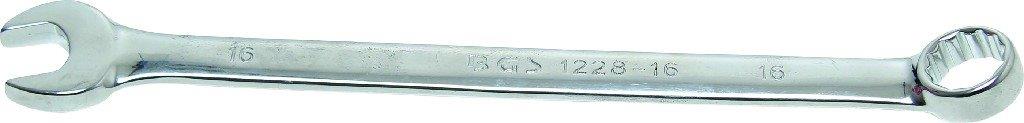 LLAVE COMBINADA EXTRALARGA PULIDA, 16 X 240 MM