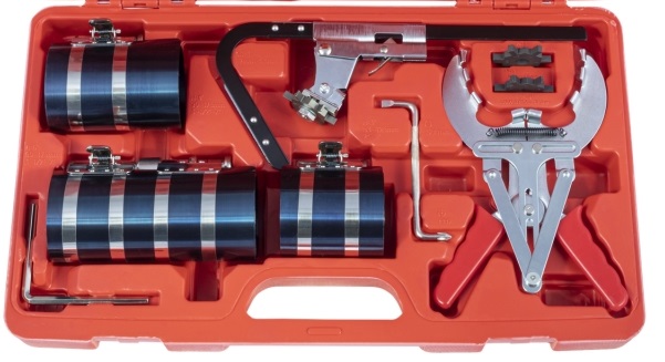 ESTUCHE 12 UTILES CEÑIR SEGMENTOS DE PISTONES DE MOTOR