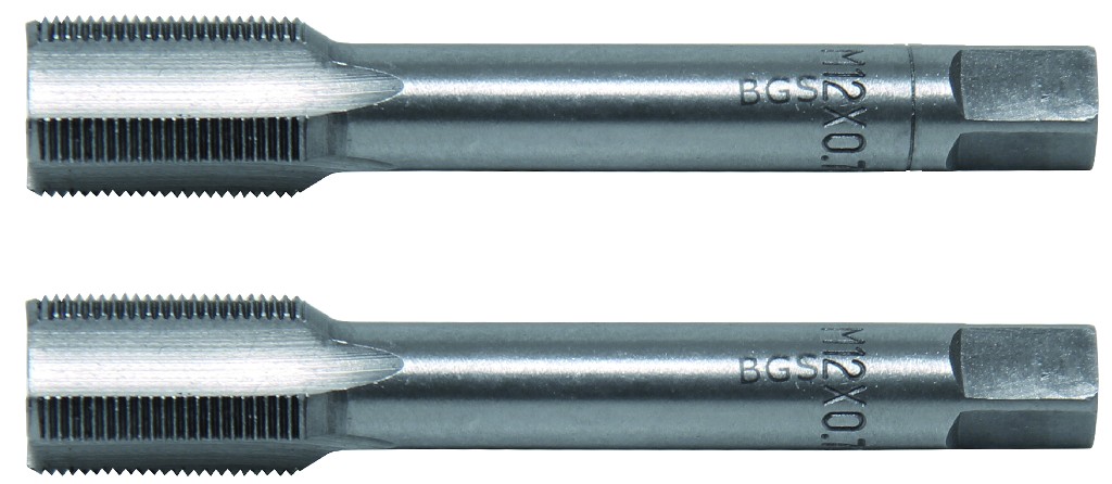 BLISTER 2 MACHOS DE ROSCAR M12 X 0,75, PRE & ACABADO