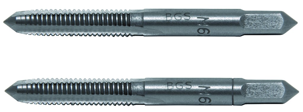 BLISTER 2 MACHOS DE ROSCAR M6 X 1.0, PRE & ACABADO