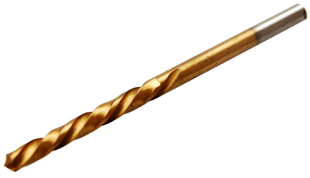BROCA ACERO HSS TITANIO NITRURADO, Ø 4,0 MM CORTE IZQ.