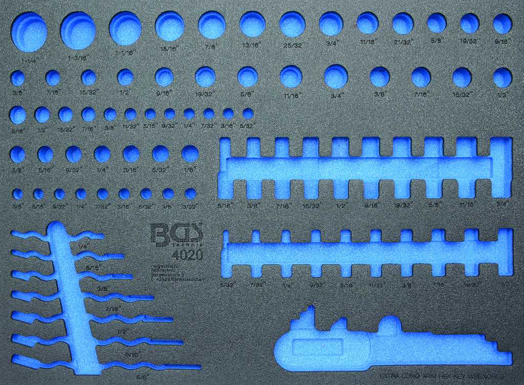 BANDEJA 3/3 DE RECAMBIO DE POLIFOAM PARA GT104020