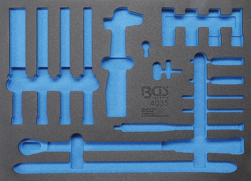 BANDEJA 3/3 DE POLIFOAM VACIA PARA GT104035