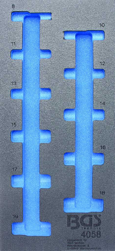 BANDEJA 1/3 DE POLIFOAM PARA GT104058