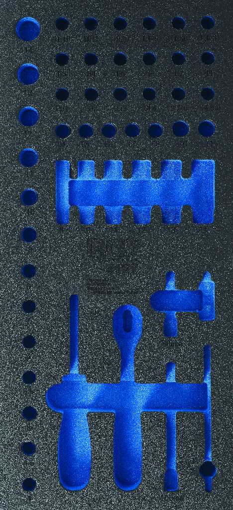 BANDEJA 1/3 DE POLIFOAM VACIO PARA GT104127