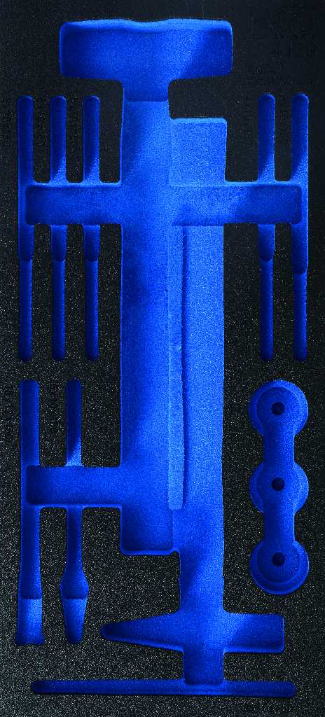 BANDEJA 1/3 DE POLIFOAM VACIO PARA GT104129