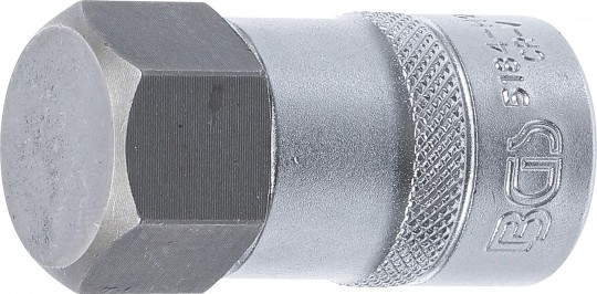 VASO CORTO 1/2” PUNTA  ALLEN, H26 X 55 MM.
