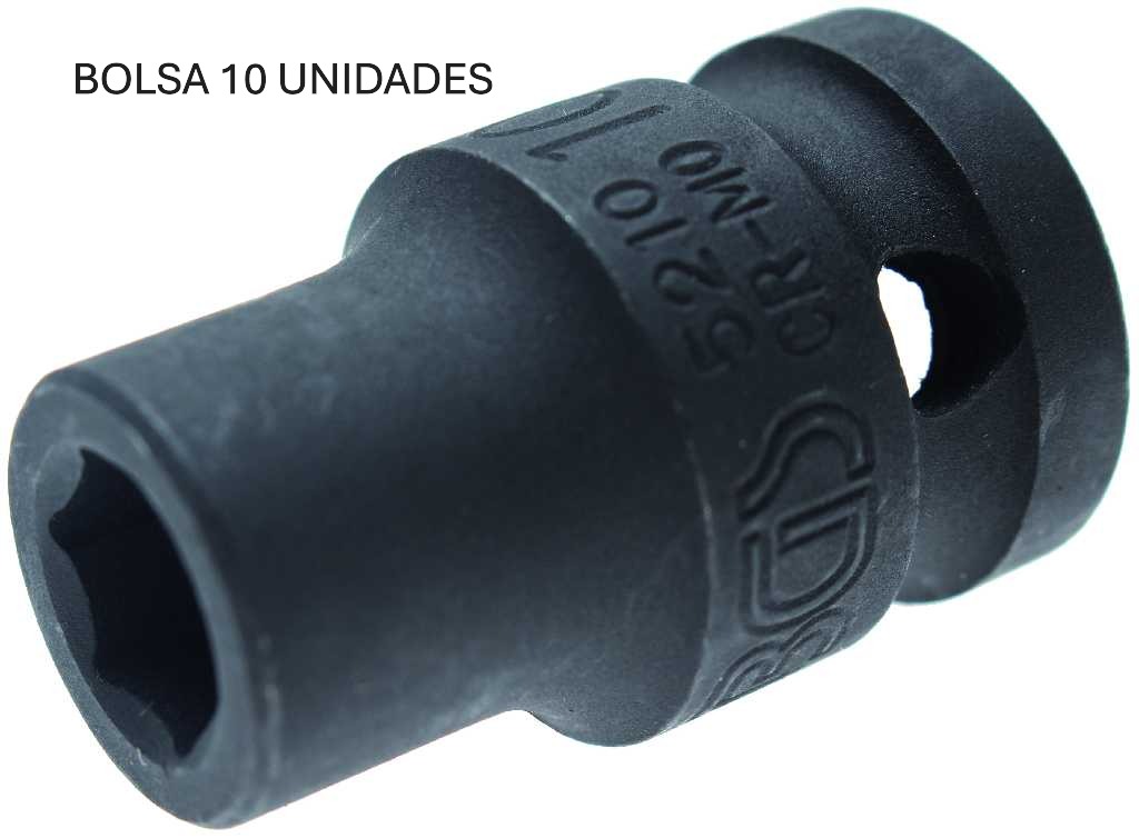 % BOLSA 10 VASOS  CORTOS  1/2