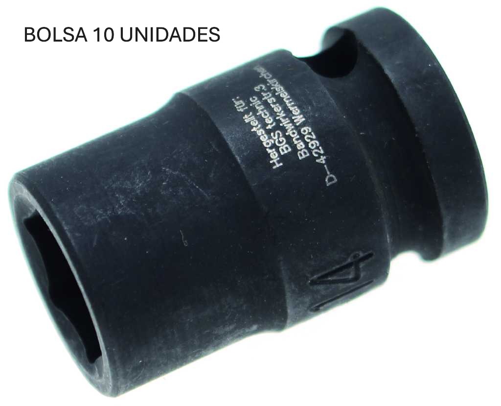 % BOLSA 10 VASOS  CORTOS  1/2