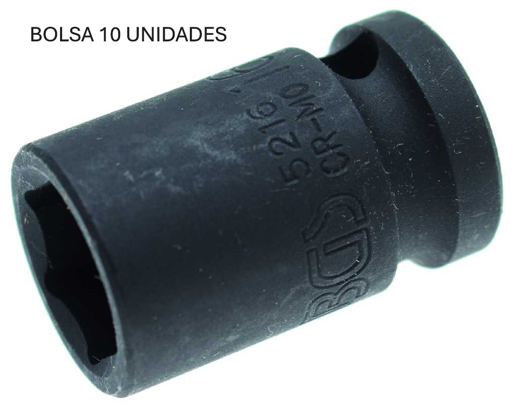 % BOLSA 10 VASOS  CORTOS  1/2