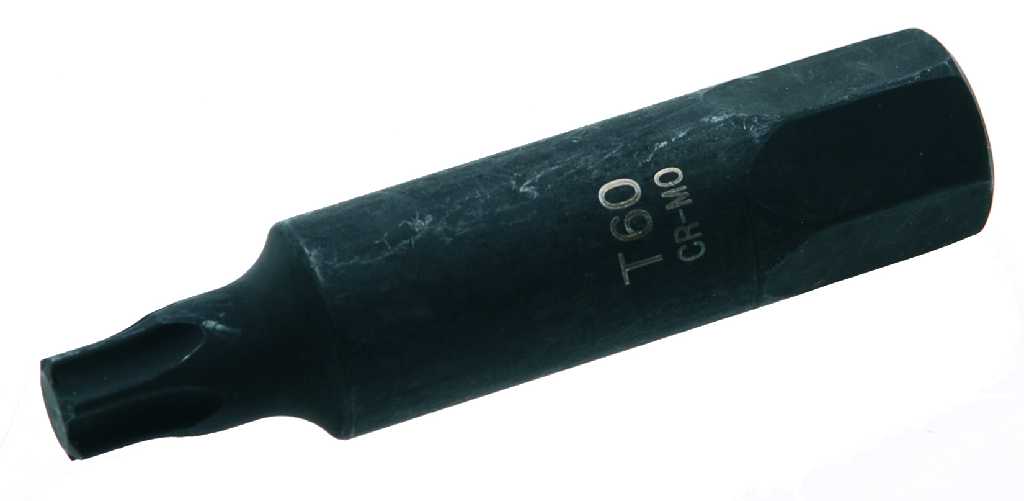 PUNTA IMPACTO XXL TORX, T70 X 100 MM, HEX. 22 MM