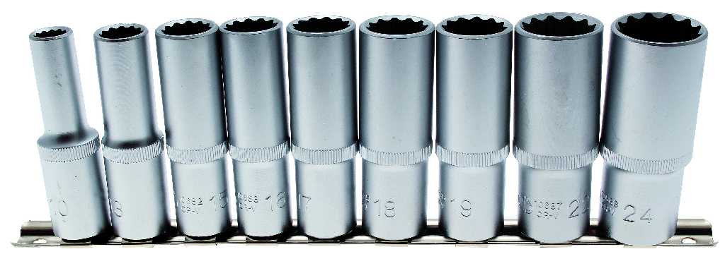 REGLETA 9 VASOS LARGOS 1/2