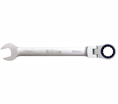 % @ LLAVE COMBINADA DE CARRACA ANGULO 0º, ARTICULADA 180º, 72D., 16 MM
