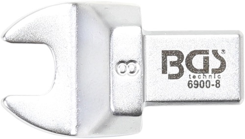 LLAVE INSERTABLE DE BOCA ABIERTA., 8 MM.