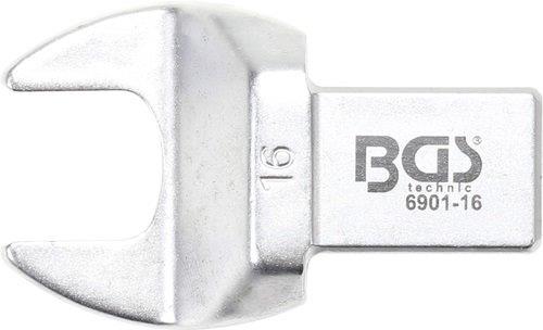 LLAVE INSERTABLE DE BOCA ABIERTA , 16 MM.
