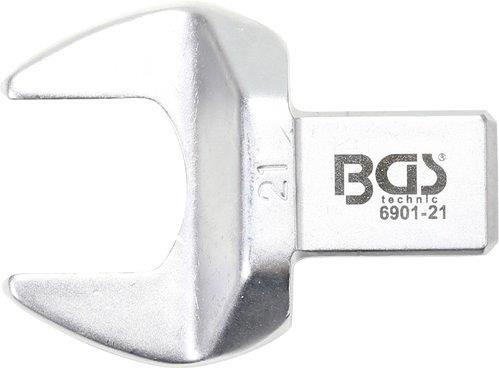 LLAVE INSERTABLE DE BOCA ABIERTA , 21 MM.