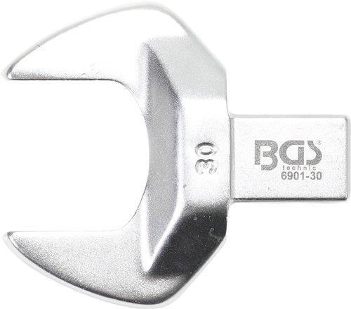 LLAVE INSERTABLE DE BOCA ABIERTA , 30 MM.