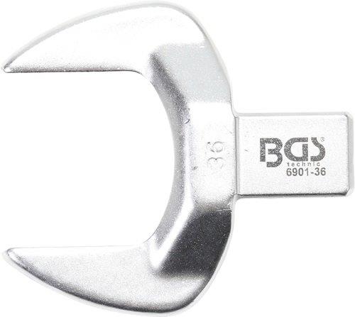 LLAVE INSERTABLE DE BOCA ABIERTA , 36 MM.