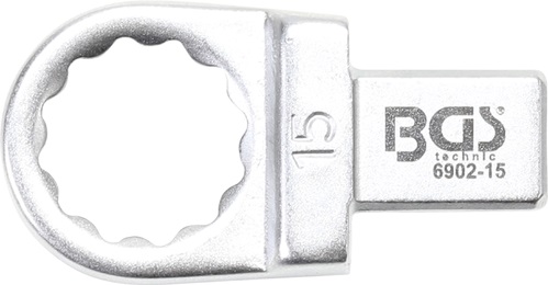 LLAVE INSERTABLE DE ANILLO BIHEX., 15 MM.