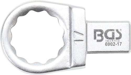 LLAVE INSERTABLE DE ANILLO BIHEX., 17 MM.