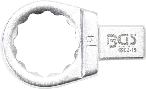 LLAVE INSERTABLE DE ANILLO BIHEX., 19 MM.