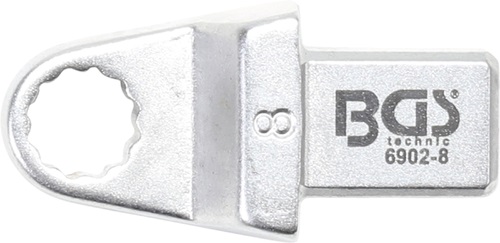 LLAVE INSERTABLE DE ANILLO BIHEX., 8 MM.