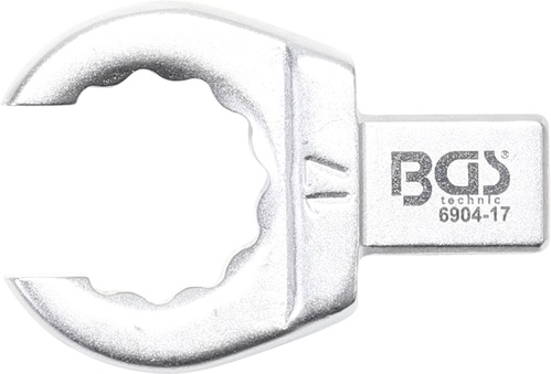 LLAVE INSERTABLE DE ANILLO ABIERTA BIHEX., 17 MM.
