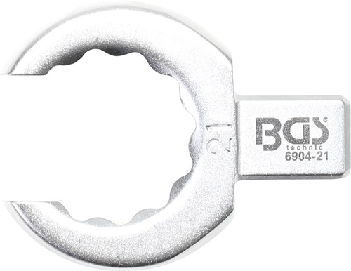 LLAVE INSERTABLE DE ANILLO ABIERTA BIHEX., 21 MM.