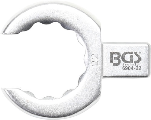 LLAVE INSERTABLE DE ANILLO ABIERTA BIHEX., 22 MM.