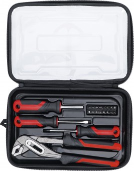 ESTUCHE 23 HERRAMIENTAS EN BOLSA PLEGABLE, 1/4