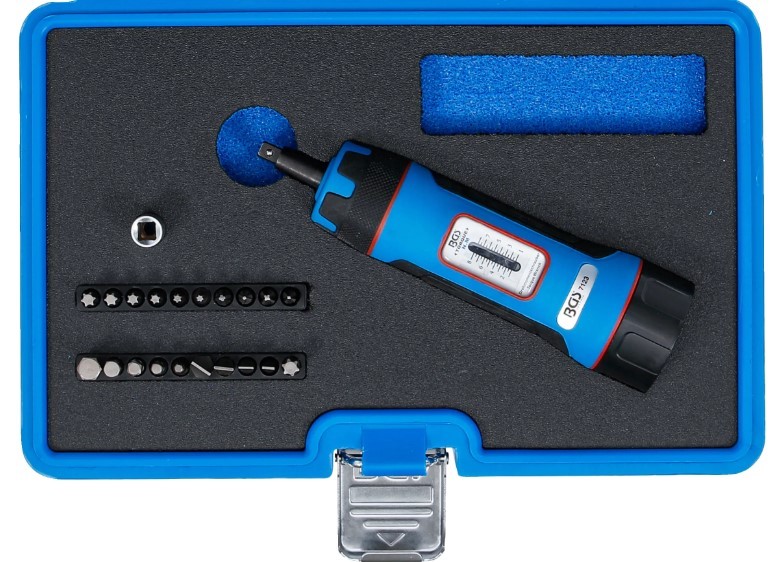 ESTUCHE DE DESTORNILLADOR DINAMOMETRICO 1/4