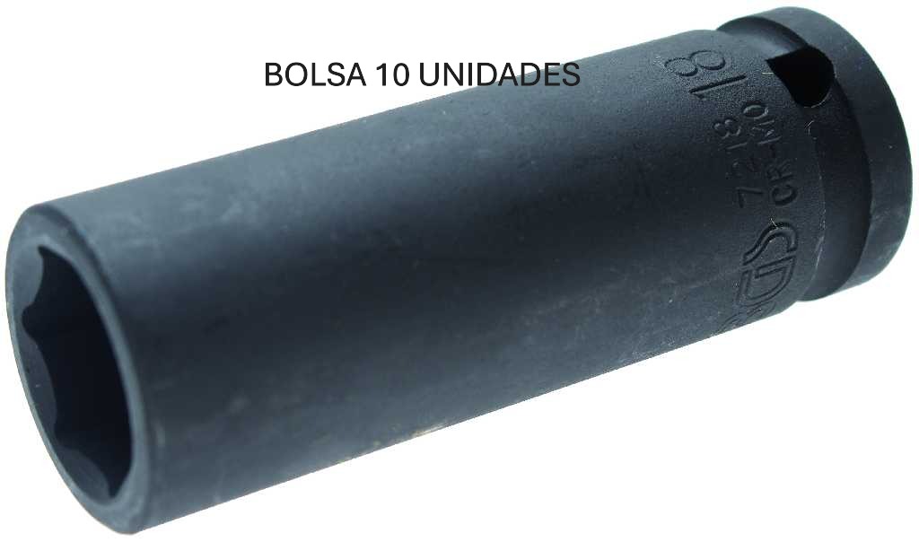 % BOLSA 10 VASOS  LARGOS  1/2