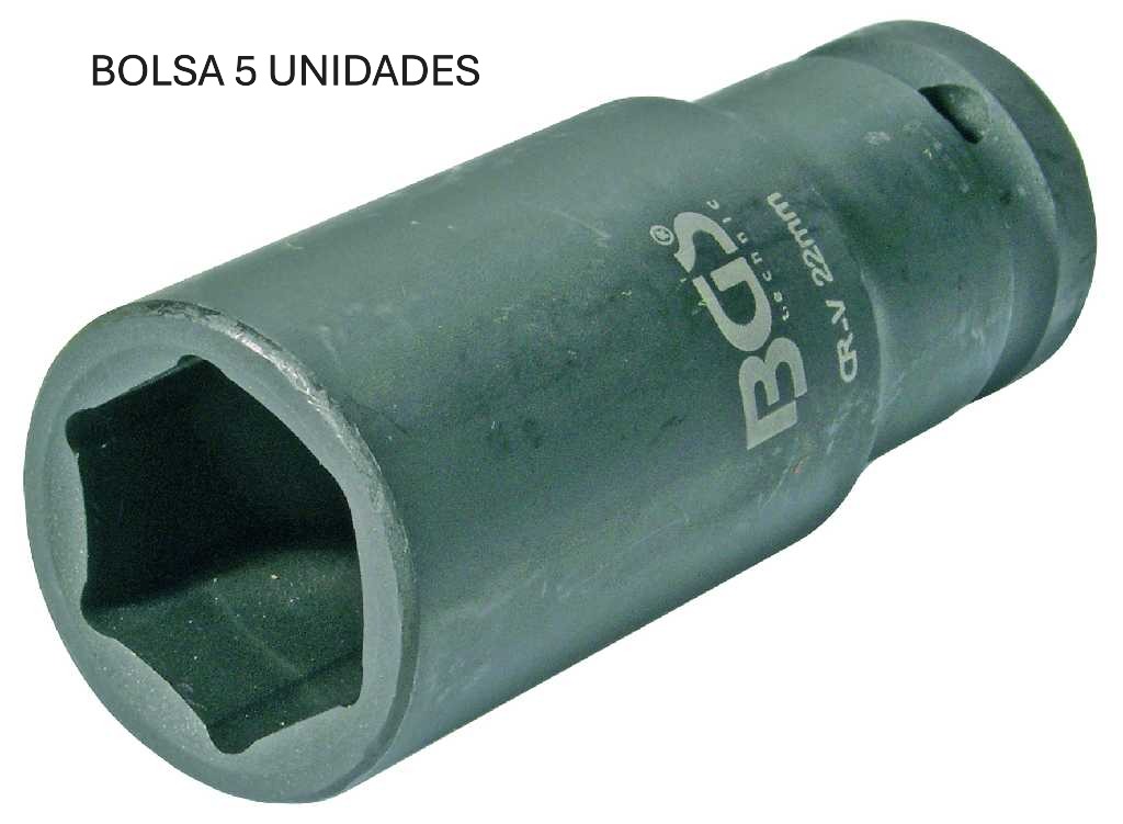 % BOLSA 5 VASOS  LARGOS 1/2