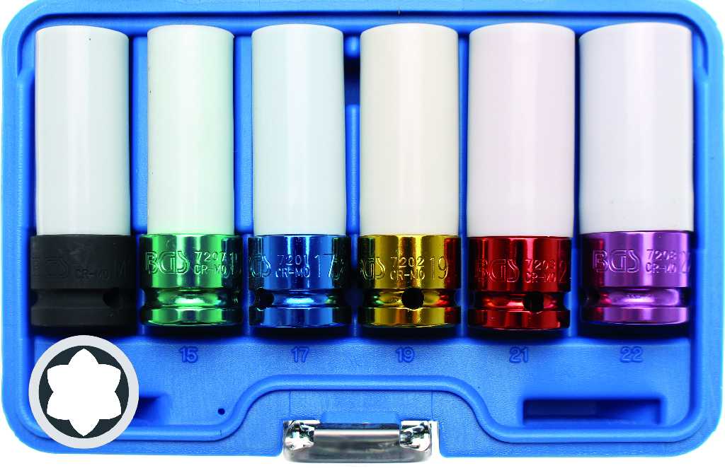 % ESTUCHE 5 VASOS LARGOS 1/2