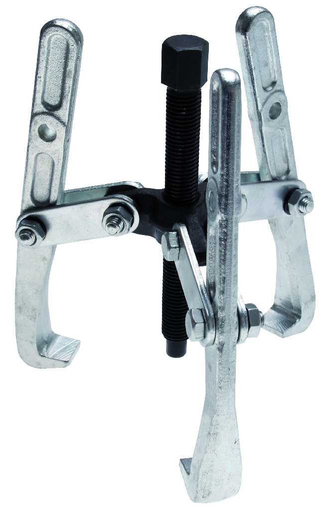 EXTRACTOR TRIPLE PATA REVERSIBLE, FORJADO, CON PUNTA DE BOLA EN EJE,Ø 25-120 MM, PROFUN 115