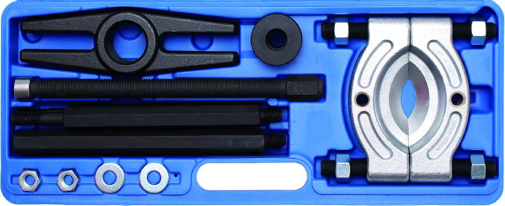 ESTUCHE 8 PCS EXTRACCIÓN POR GUILLOTINA DE RODAMIENTOS ENSAMBLADOS,Ø 75 - 105 MM.