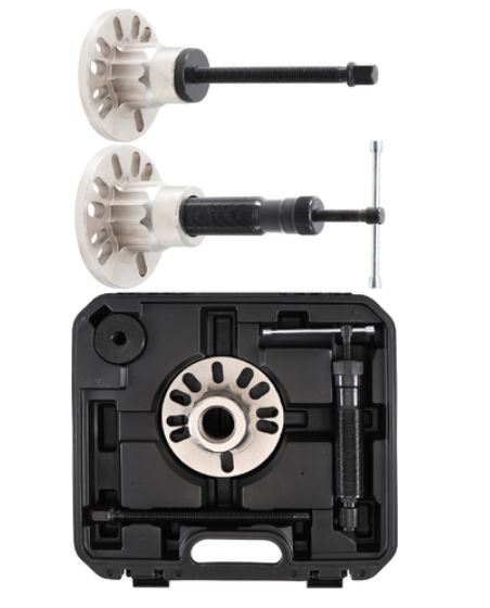 % ESTUCHE CON EXTRACTOR DE EJES DE TRANSMISIÓN CON EJE HIDRAÚLICO 10 TN Y EJE MANUAL (Ø 98 - 125 MM)
