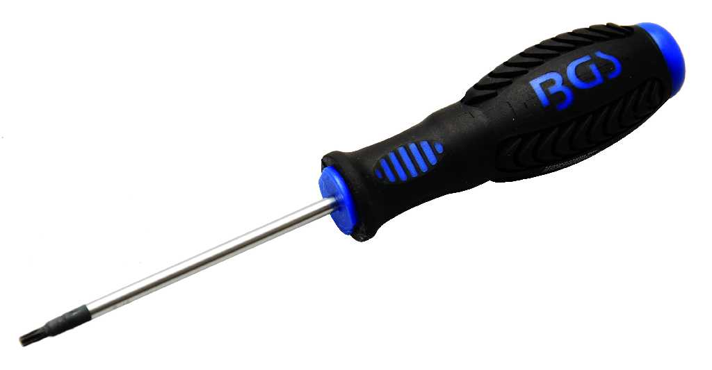 % DESTORNILLADOR MANGO BIMATERIA TORX INVIOLABLE, T10H