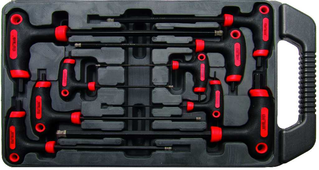 % @ ESTUCHE 9 LLAVES ACODADAS EN *T* ALLEN BOLA (H2/H2B - H10/H10B MM.)