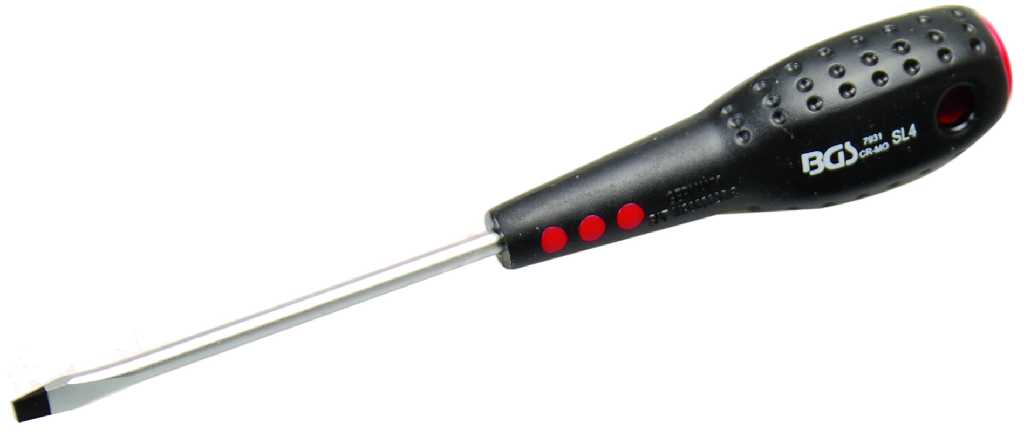 % @ DESTORNILLADOR PLANO, 4 X 80 MM.