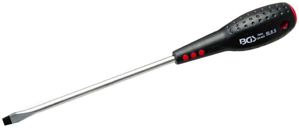 % @ DESTORNILLADOR PLANO, 6.5 X 100 MM.