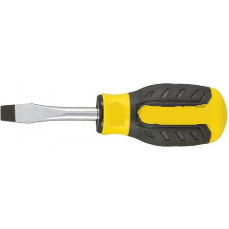 % @ DESTORNILLADOR PLANO 5.5  X 75 MM. MANGO BICOLOR