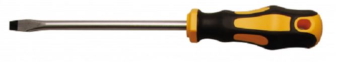 % @ DESTORNILLADOR PLANO 10 X 250 MM. MANGO BICOLOR
