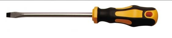% DESTORNILLADOR PLANO 8 X 175 MM. MANGO BICOLOR